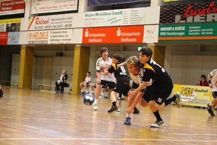 Der Handballnachwuch des NSV