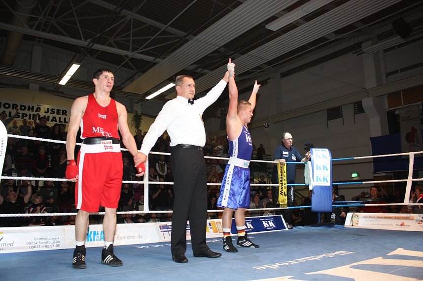 Toller Boxkampf in Nordhausen