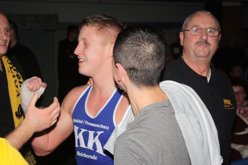 Toller Boxkampf in Nordhausen