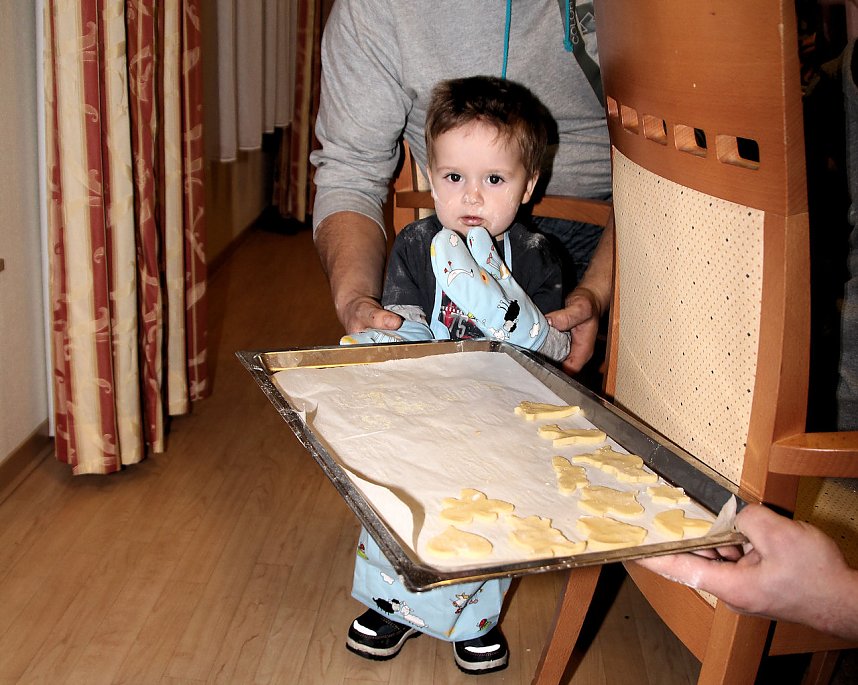 Pl&auml;tzchen backen