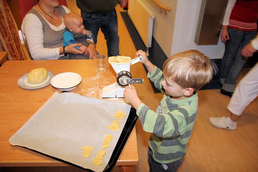 Pl&auml;tzchen backen