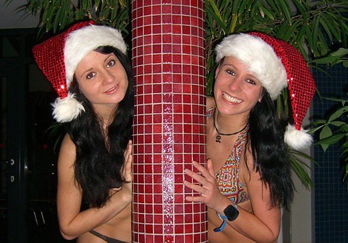 Abtauchen und Schwitzen im Badehaus