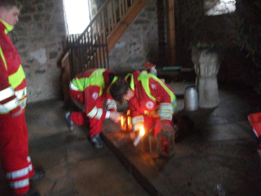 Friedenslicht in Ellrich verteilt