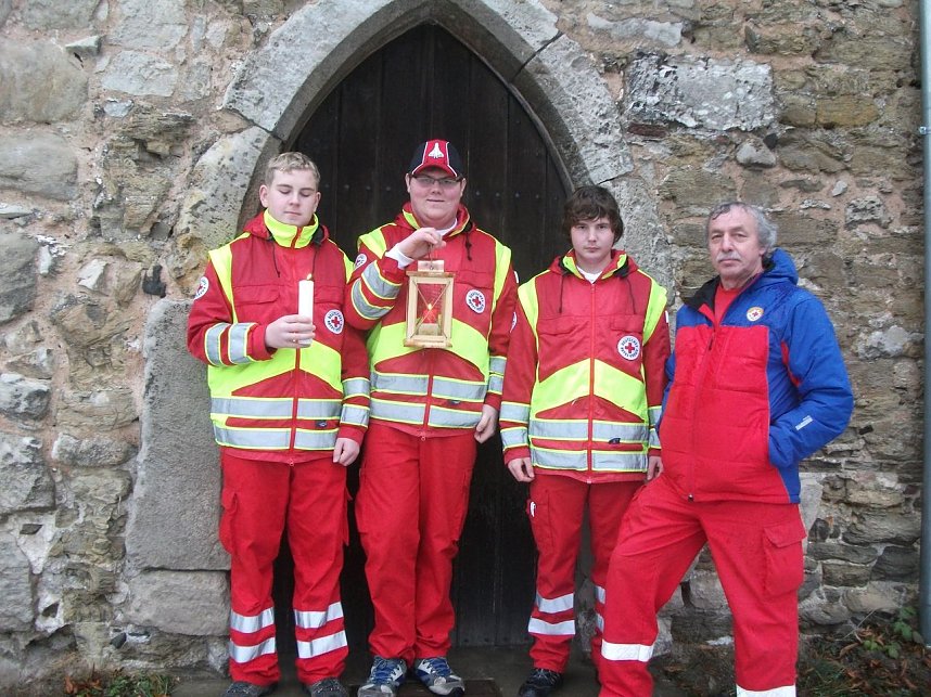 Friedenslicht in Ellrich verteilt