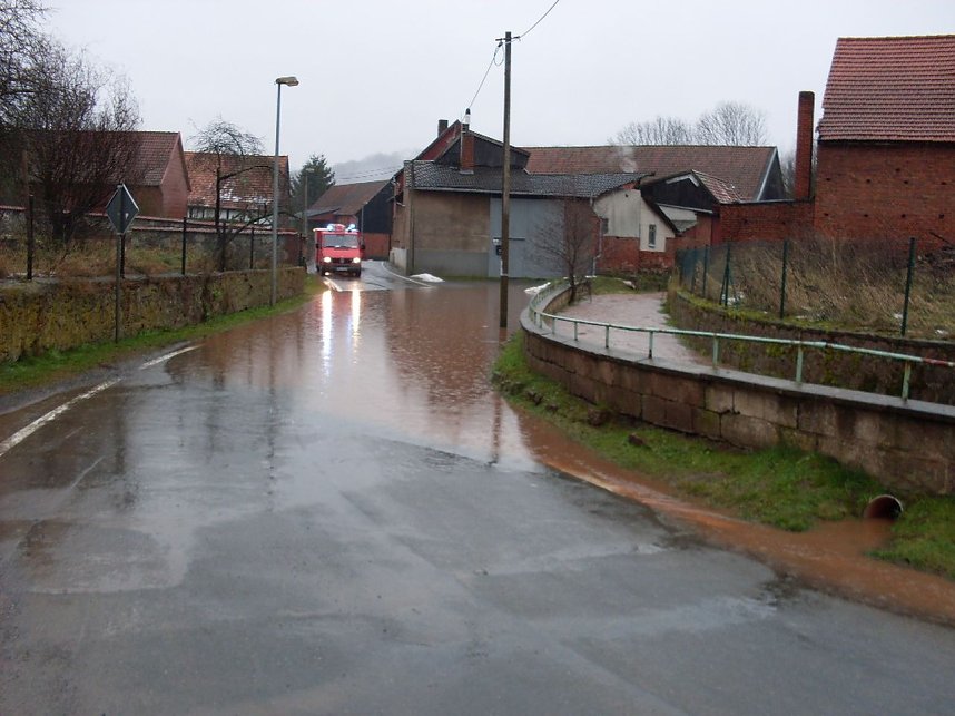 &Uuml;berschwemmt und ausgepumpt