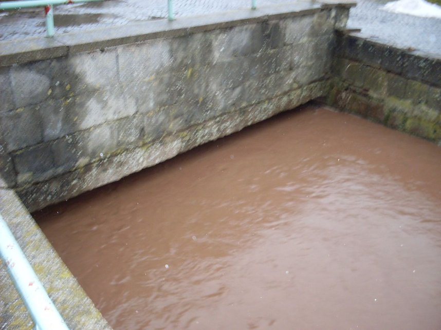 &Uuml;berschwemmt und ausgepumpt