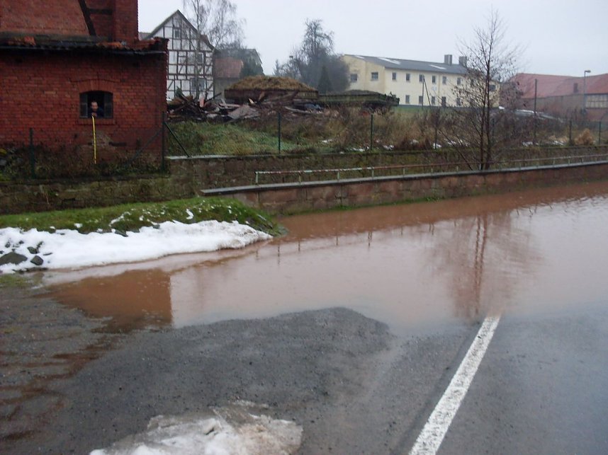 &Uuml;berschwemmt und ausgepumpt