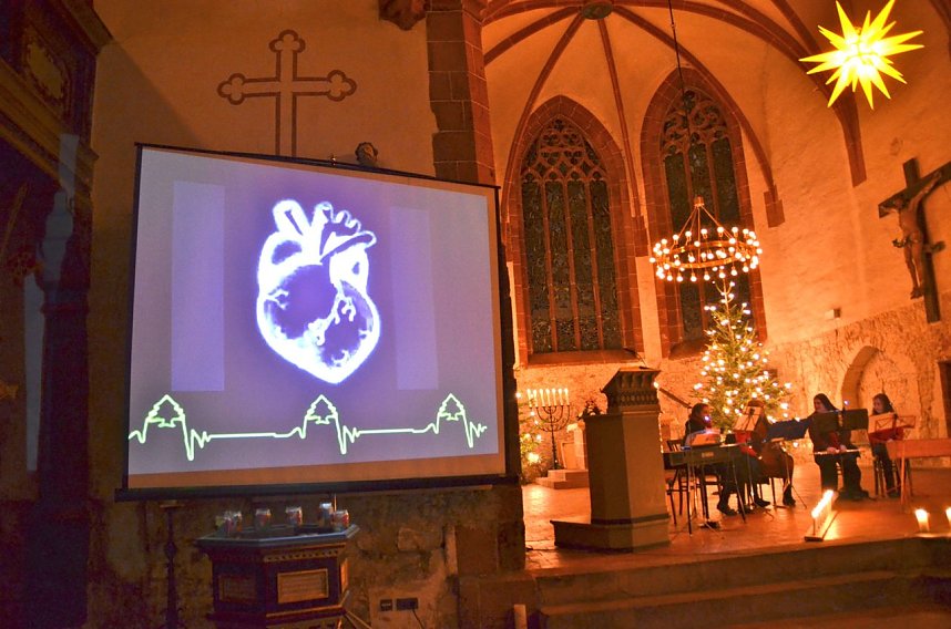 Christnacht Herzklopfen mittendrin�