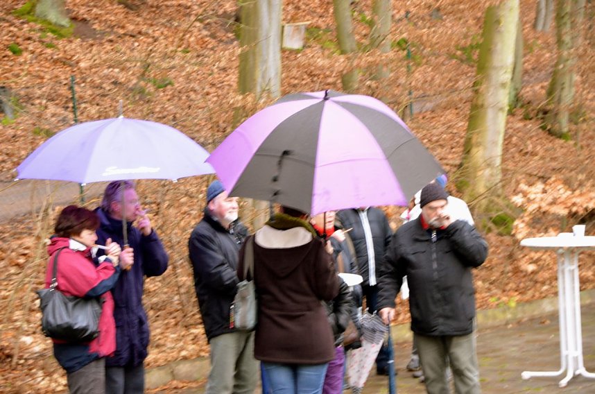 Anbaden Waldbad Neustadt