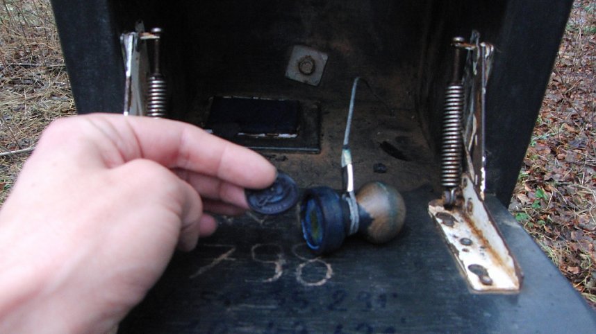 Besch&auml;digte Stempel