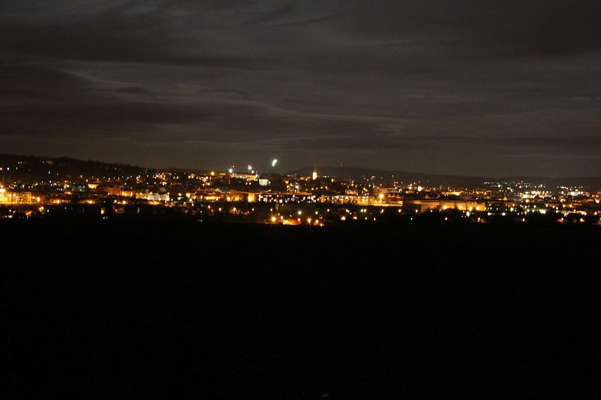 Feuerwerk &uuml;ber Nordhausen