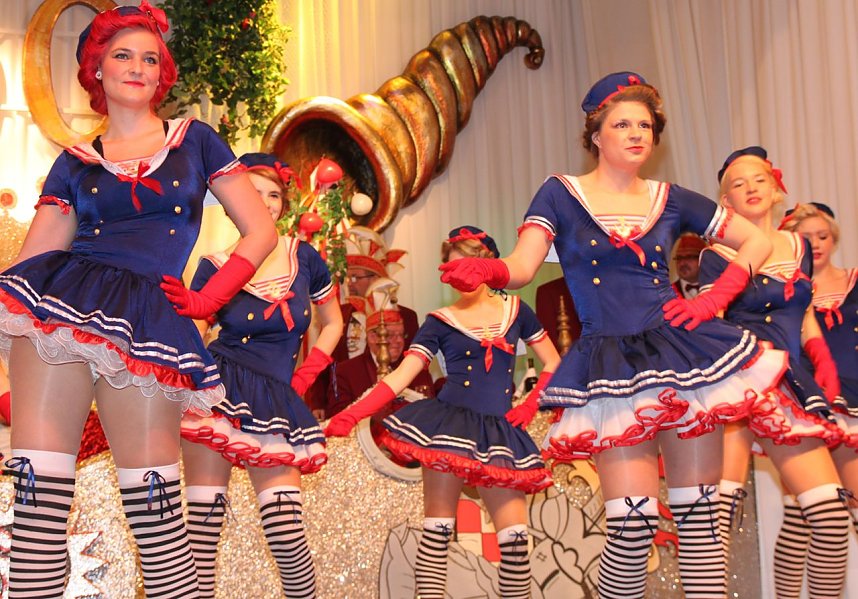 Auftakt in Bleicherode: Funkenballett