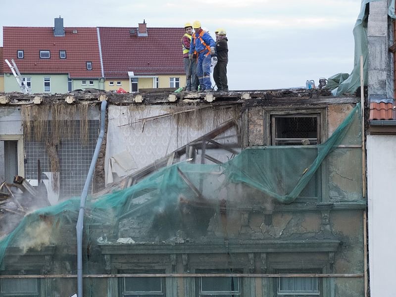 Das Ende eines Hauses