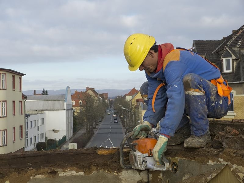 Das Ende eines Hauses