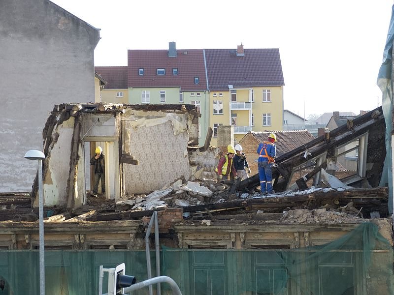 Das Ende eines Hauses