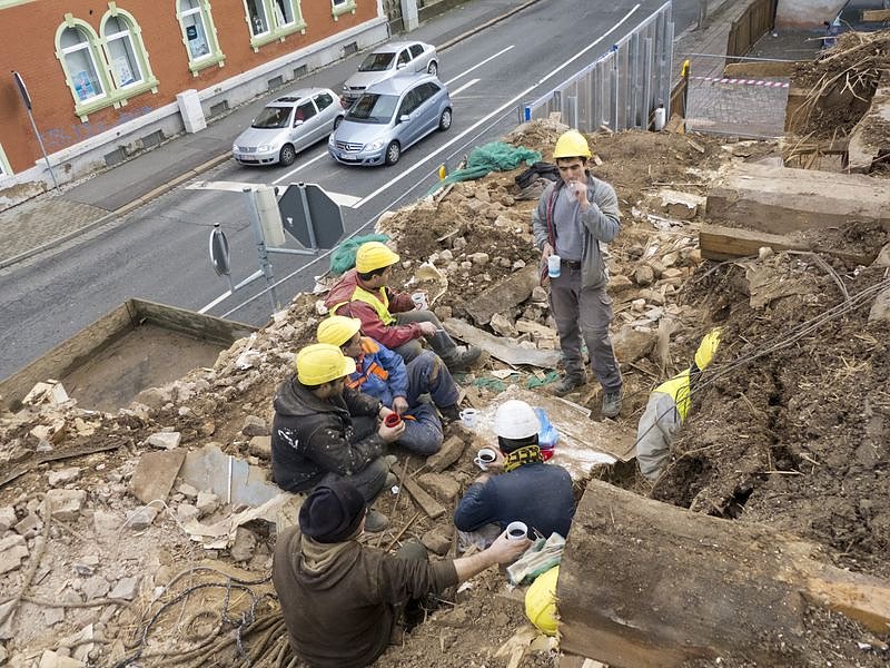 Das Ende eines Hauses