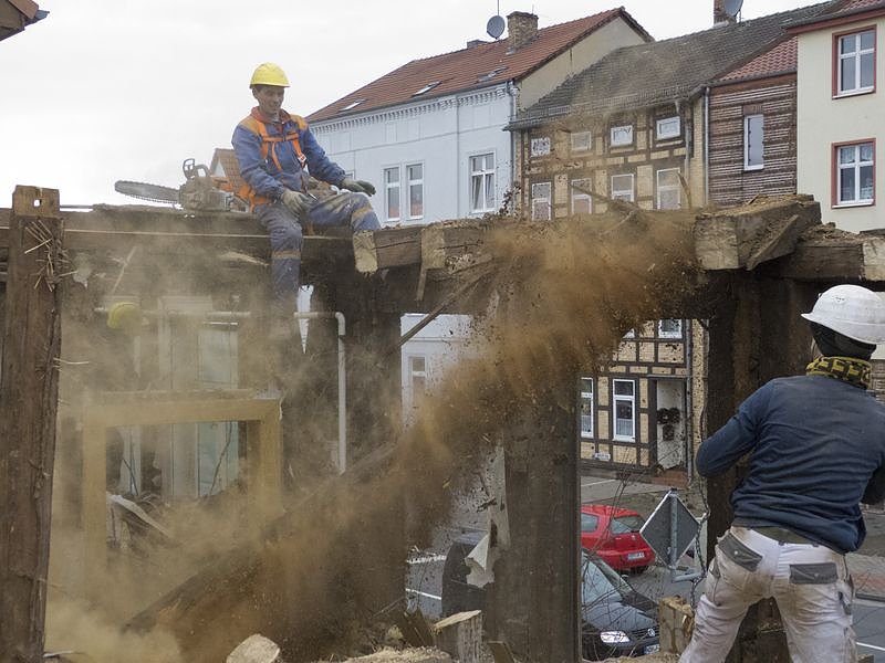 Das Ende eines Hauses