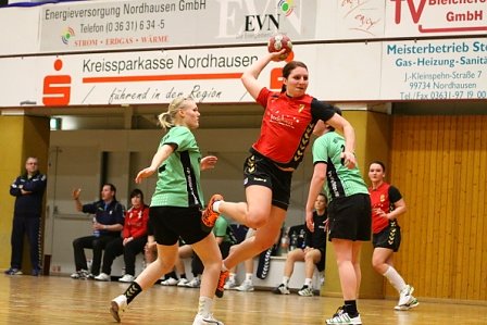 &Uuml;berlegener Sieg der Nordh&auml;user Handball-Damen