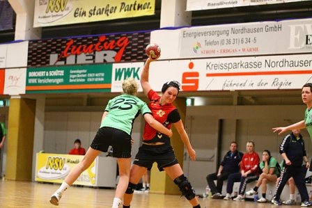 &Uuml;berlegener Sieg der Nordh&auml;user Handball-Damen