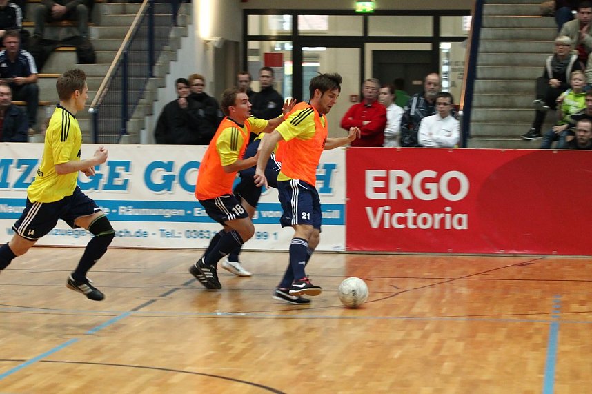 Fu&szlig;ballzauber unterm Hallendach