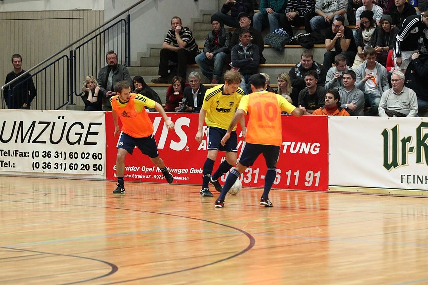 Fu&szlig;ballzauber unterm Hallendach