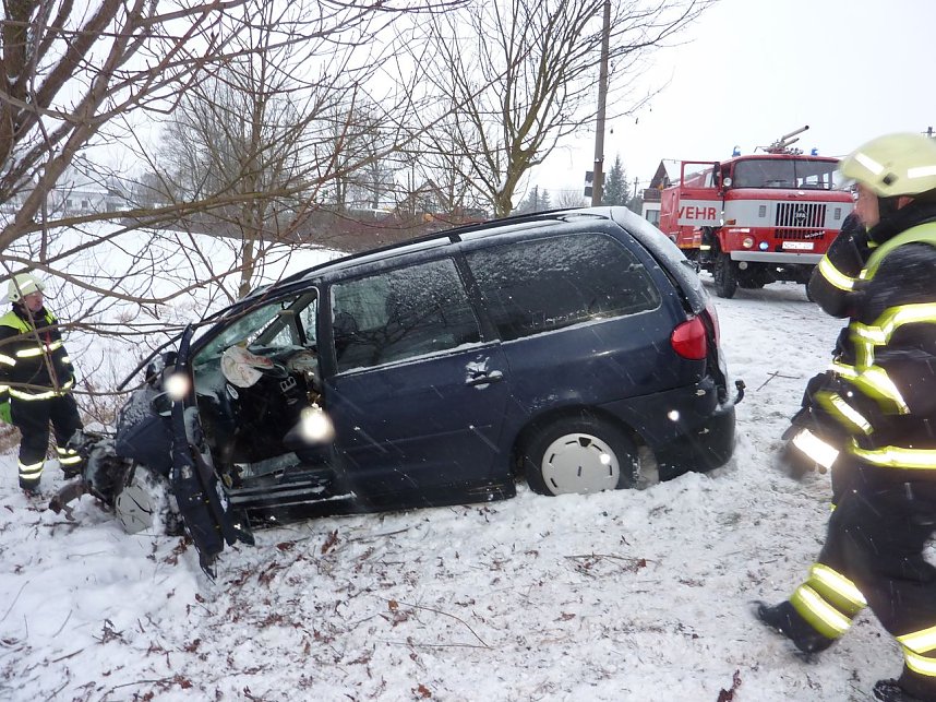 Schneemengen f&uuml;hrten zu Unf&auml;llen