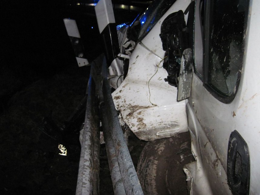 Crash auf der Autobahn