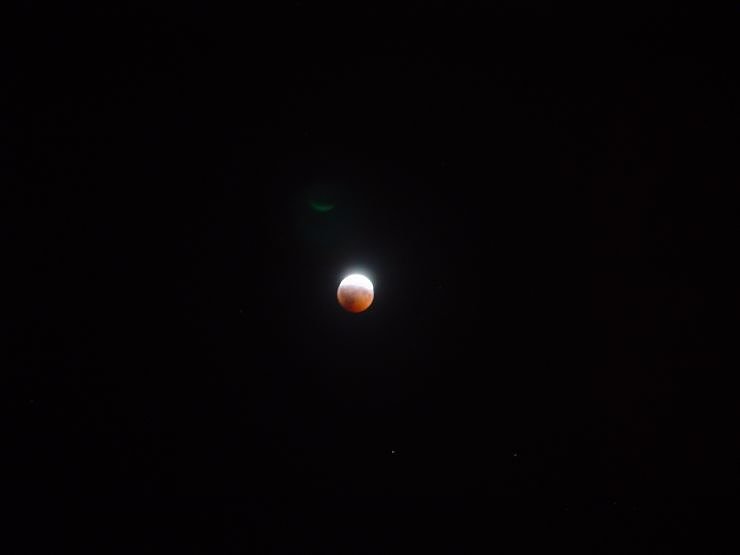 Mond-Finsternis-Phasen