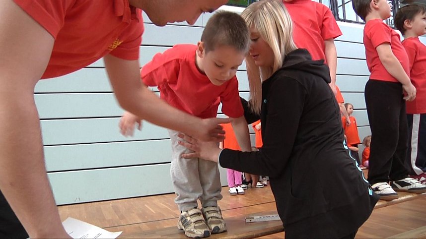 Spa&szlig; beim Turnen