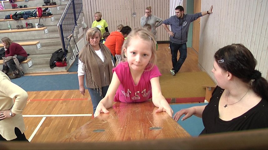 Spa&szlig; beim Turnen