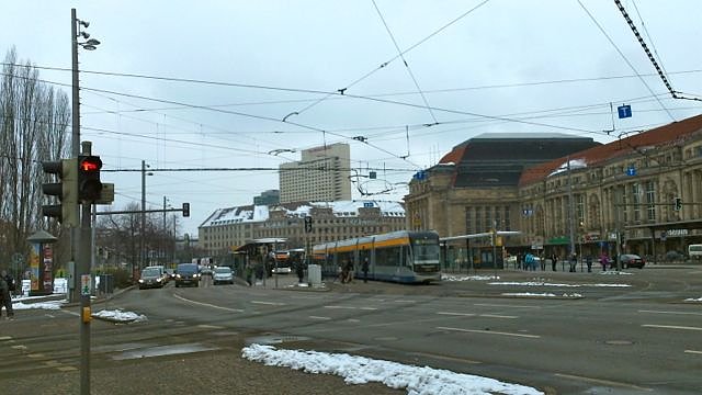 Leipzig im Winter