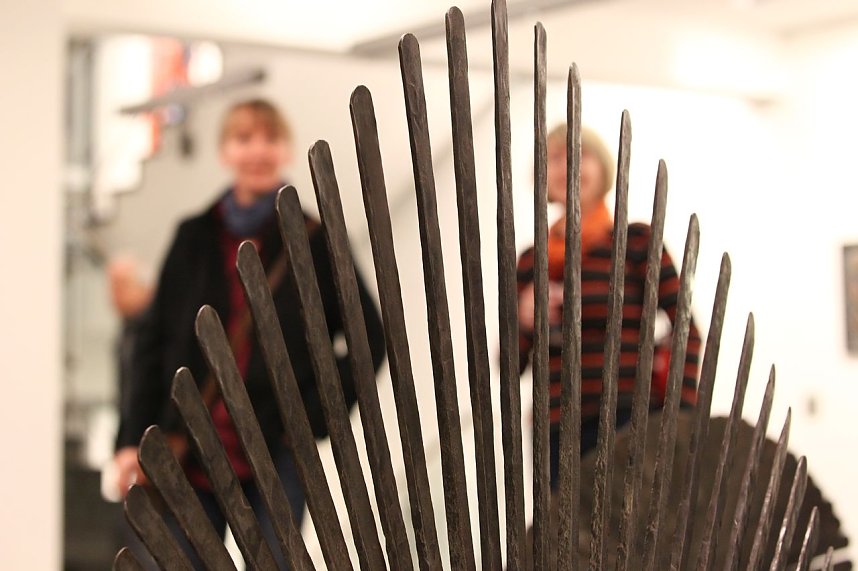 Vernissage zur Ausstellung mit Werken von Lutz-Martin Figulla