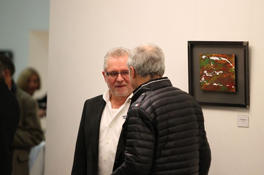 Vernissage zur Ausstellung mit Werken von Lutz-Martin Figulla