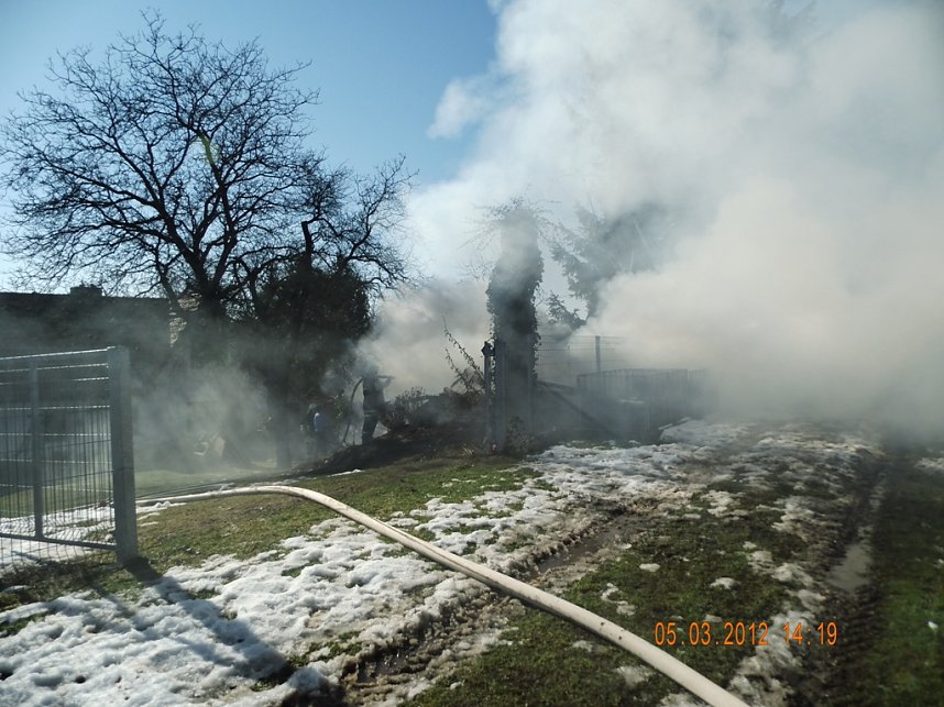 Gartenlaube brannte nieder