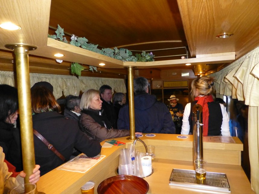 Mit dem Schienenbistro unterwegs