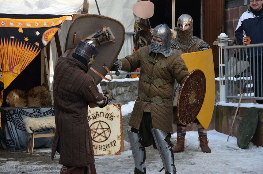 Mittelalterspektakel vorm Barfuss