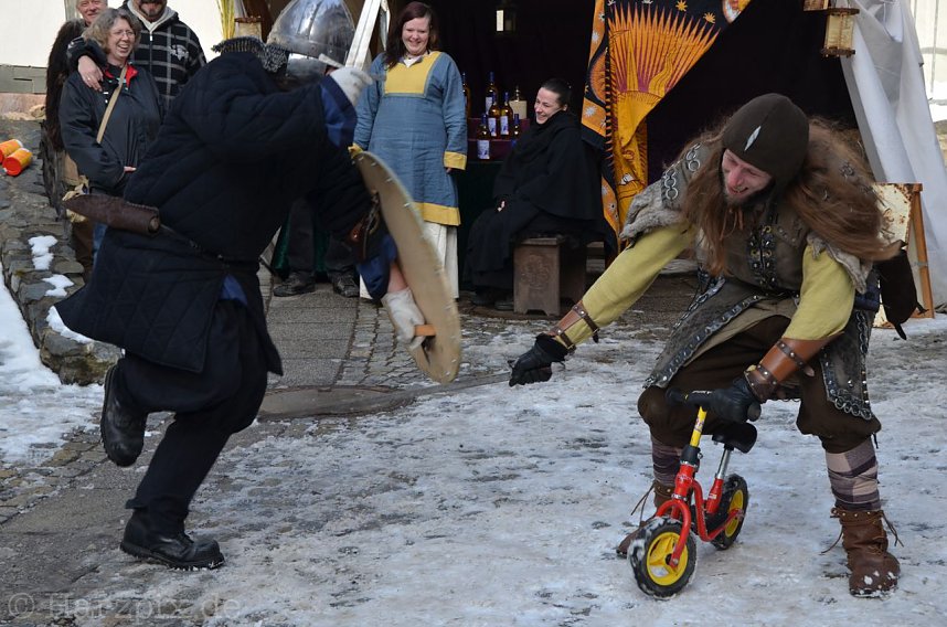 Mittelalterspektakel vorm Barfuss