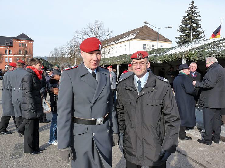 Frostiger herzlicher Abschied