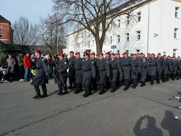 Frostiger herzlicher Abschied
