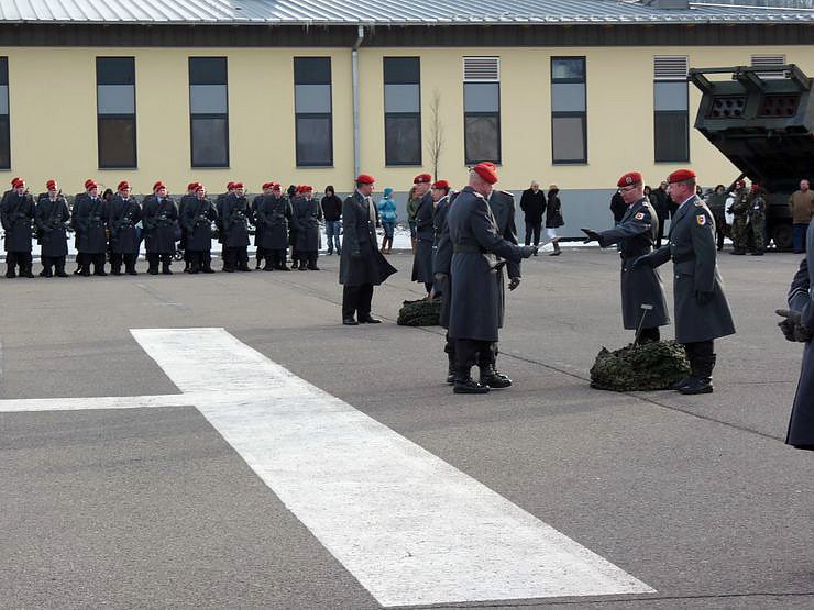 Frostiger herzlicher Abschied