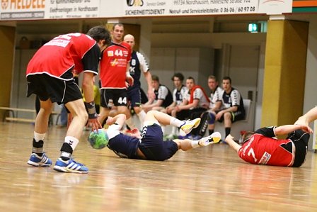 Sieg in der Ballspielhalle