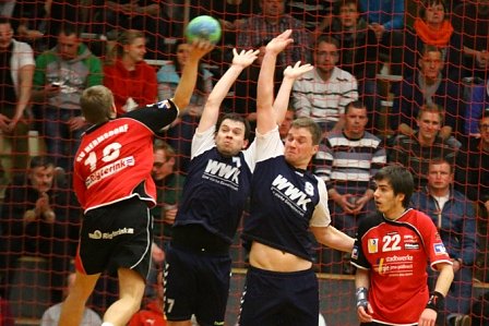 Sieg in der Ballspielhalle