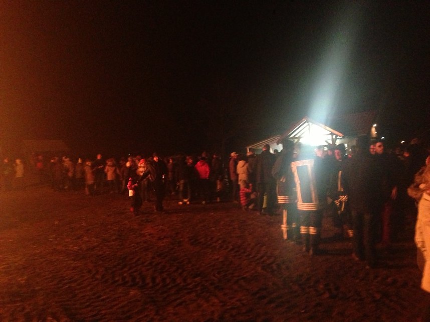 Osterfeuer in Herreden 2013