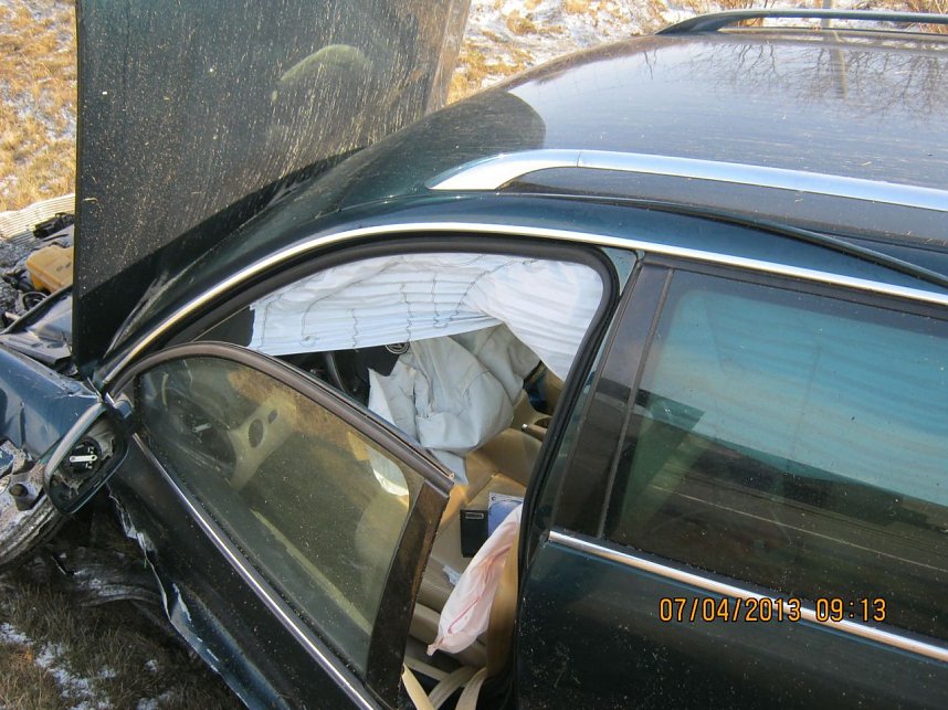 Unfall auf der Autobahn