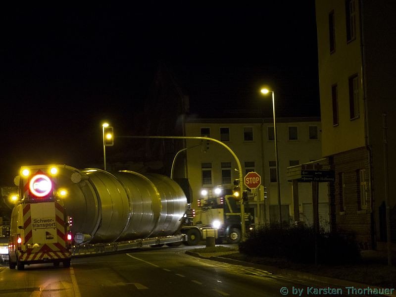 Riesen-Silos unterwegs