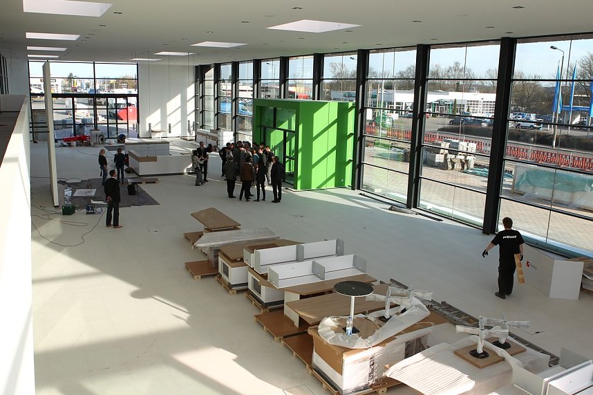 Eindr&uuml;cke: Blick in die Kundenhalle