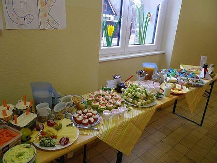 Fr&uuml;hst&uuml;ck mit Fr&uuml;hling