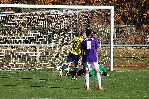 Heimspiel gegen Aue II: Das 0:1 im Hinspiel durch Jan L&ouml;hmannsr&ouml;ben