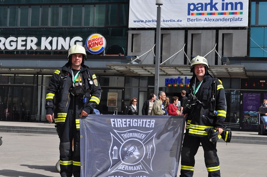 Immer die Treppen rauf...