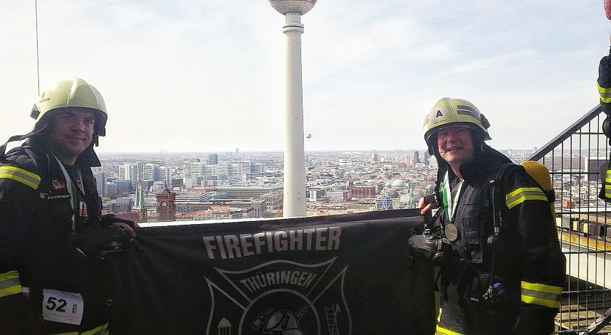 Immer die Treppen rauf...